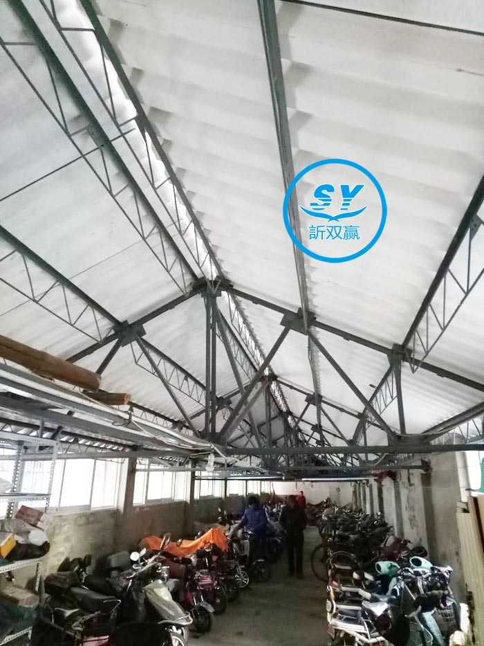 車庫(kù)屋頂防火改造